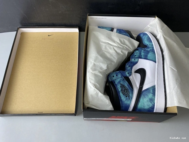OG Tie-Dye CD0461-100 Jordan 1 Air High 0629